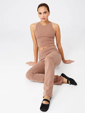 MANDALA | Damen Yoga Tank Top | braun